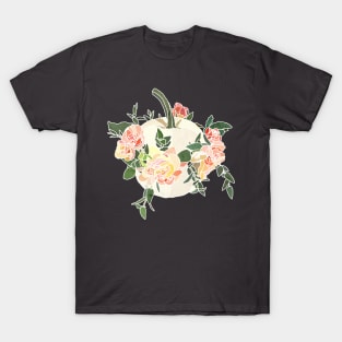 Floral Pumpkin T-Shirt